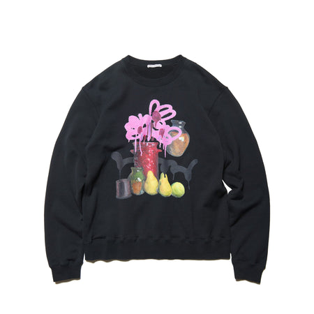 [uniform experiment]MICHAEL CHERNO: RED VASE CREWNECK TOP(UE-260067)