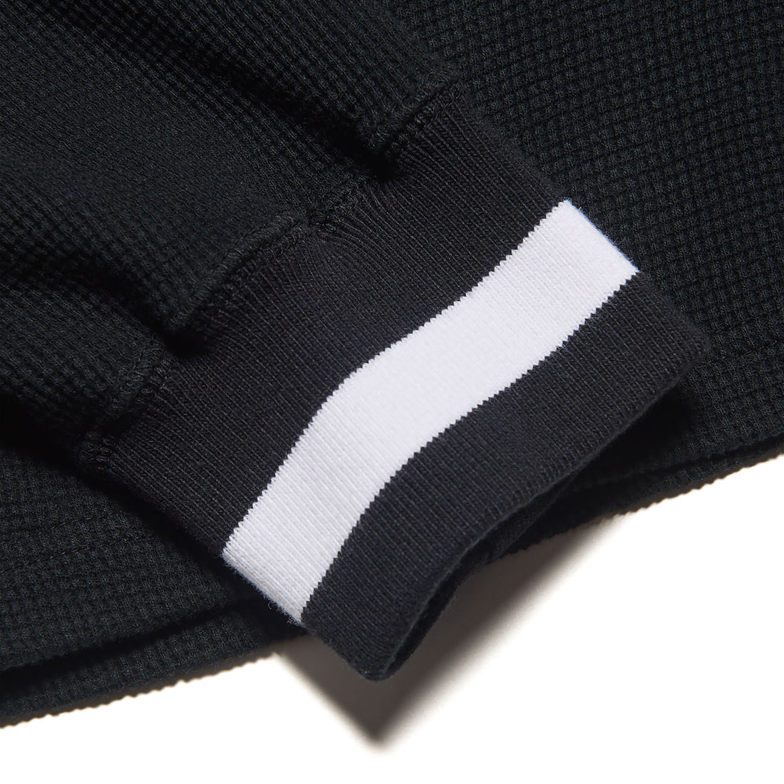 [uniform experiment]COLOR RIBBED WAFFLE CREWNECK TOP(UE-262017)