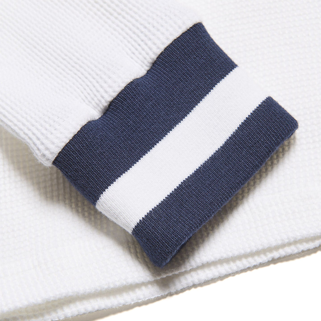 [uniform experiment]COLOR RIBBED WAFFLE CREWNECK TOP(UE-262017)