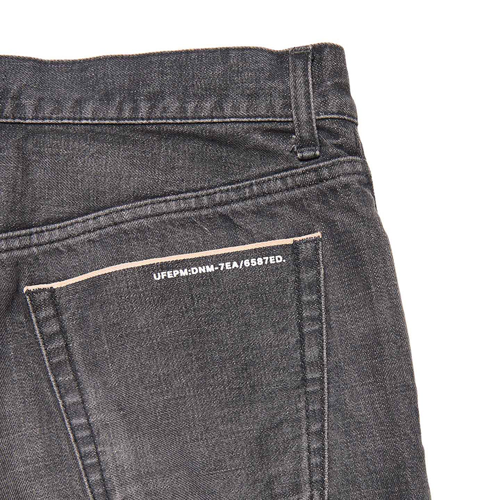 [uniform experiment]DAMAGED DENIM TAPERED-FIT JEANS(UE-262027)