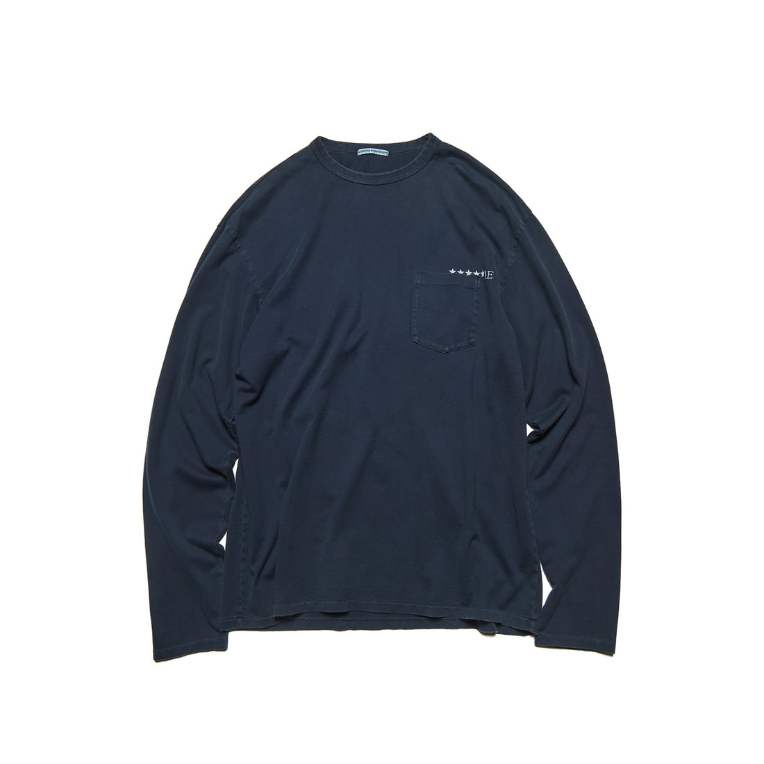 [uniform experiment]INDIGO L/S POCKET TEE(UE-262032)