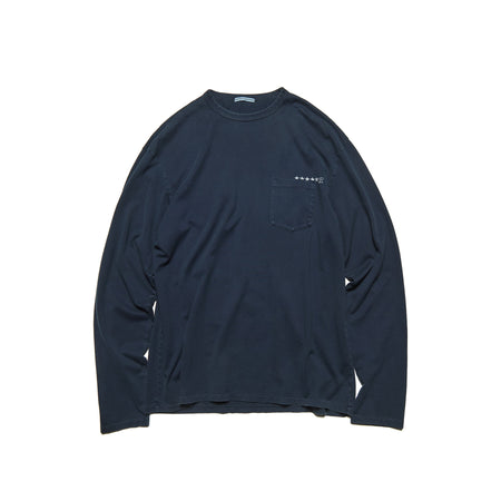[uniform experiment]INDIGO L/S POCKET TEE(UE-262032)