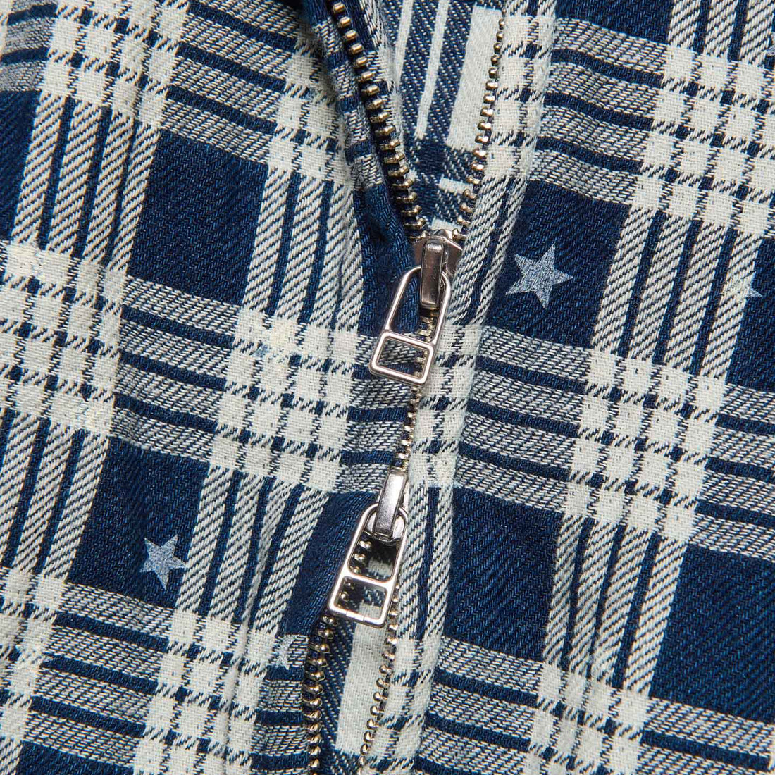 [uniform experiment]STAR PRINT CHECK HOODED BLOUSON(UE-262034)