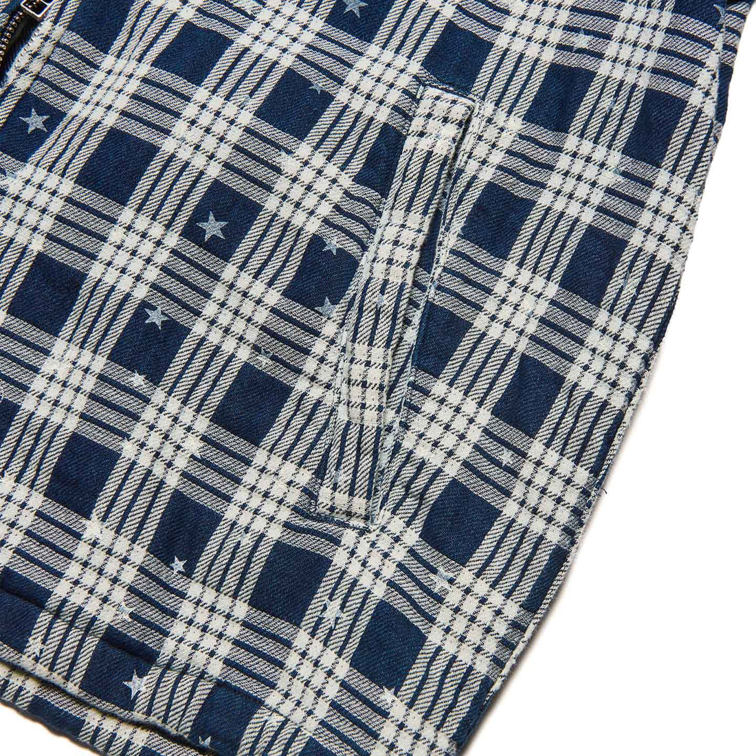 [uniform experiment]STAR PRINT CHECK HOODED BLOUSON(UE-262034)