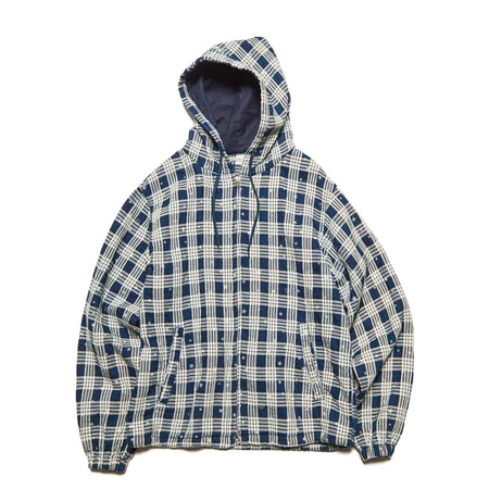 [uniform experiment]STAR PRINT CHECK HOODED BLOUSON(UE-262034)
