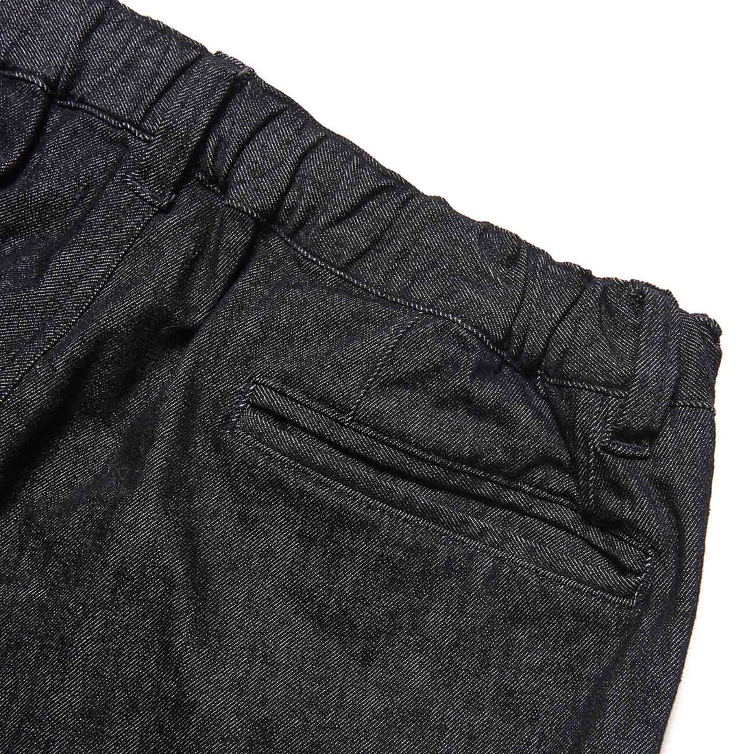 [uniform experiment]HIGH STRETCH DENIM HEM SHIRRING BAKER PANTS(UE-262037)