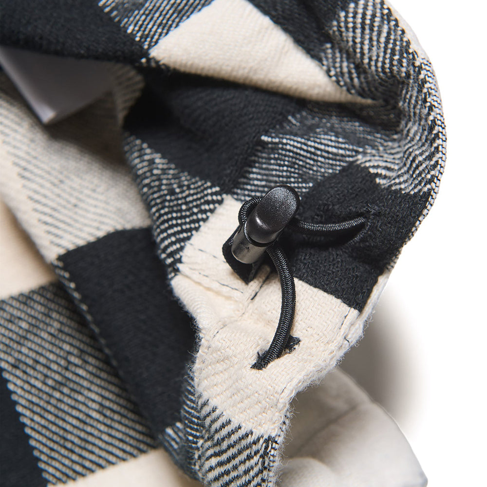 [uniform experiment]LINE FLANNEL CHECK DRAWCORD SHIRT(UE-262040)