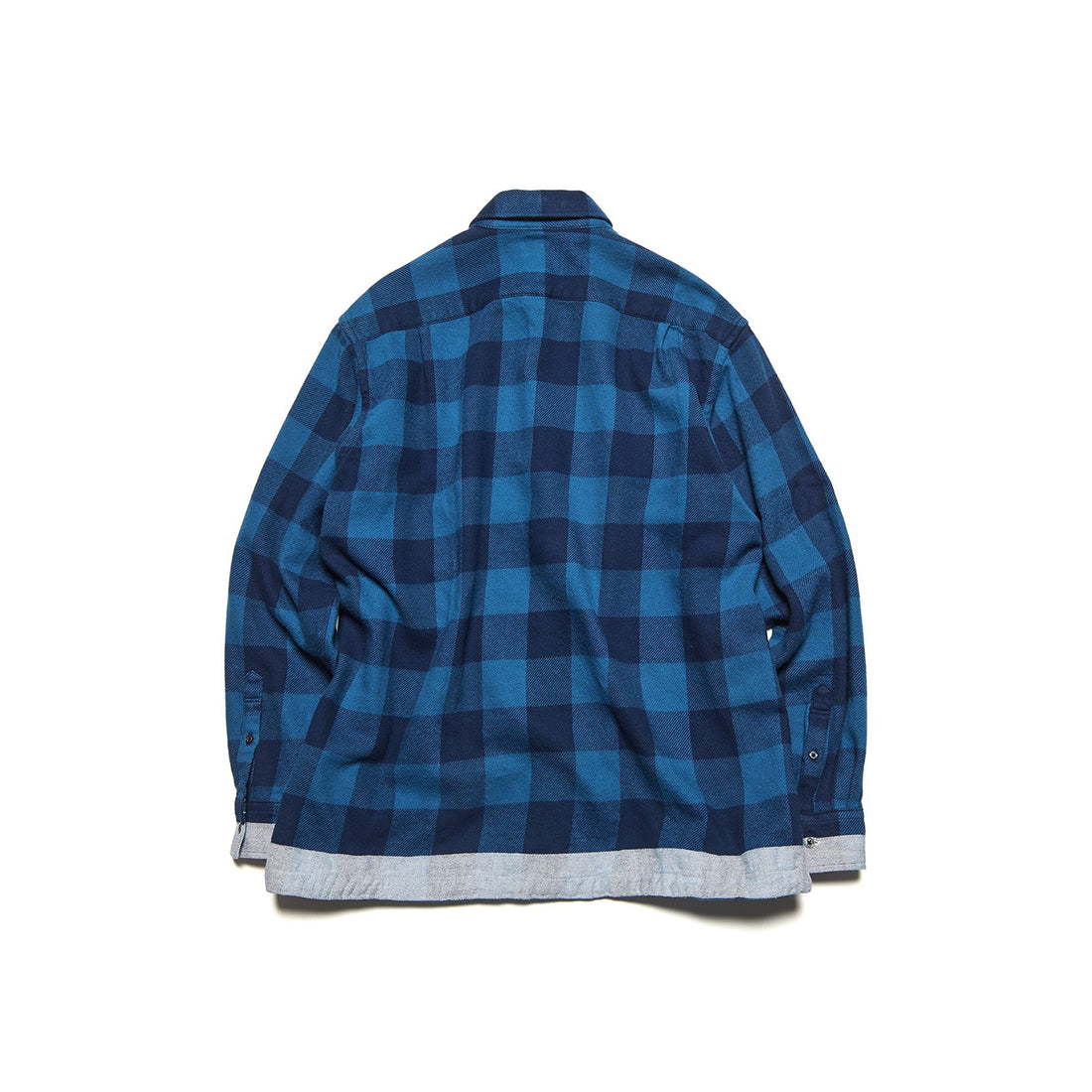 [uniform experiment]LINE FLANNEL CHECK DRAWCORD SHIRT(UE-262040)
