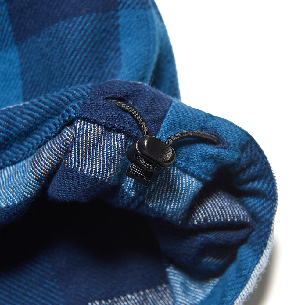 [uniform experiment]LINE FLANNEL CHECK DRAWCORD SHIRT(UE-262040)