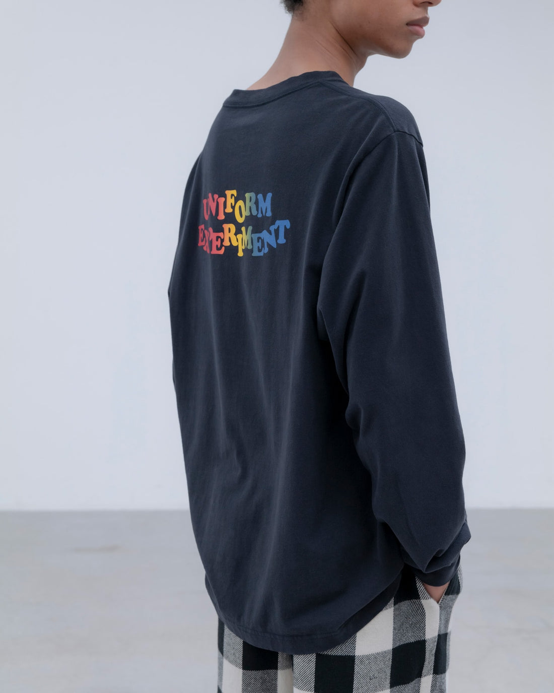 [uniform experiment]GRADATION LOGO L/S TEE(UE-262055)