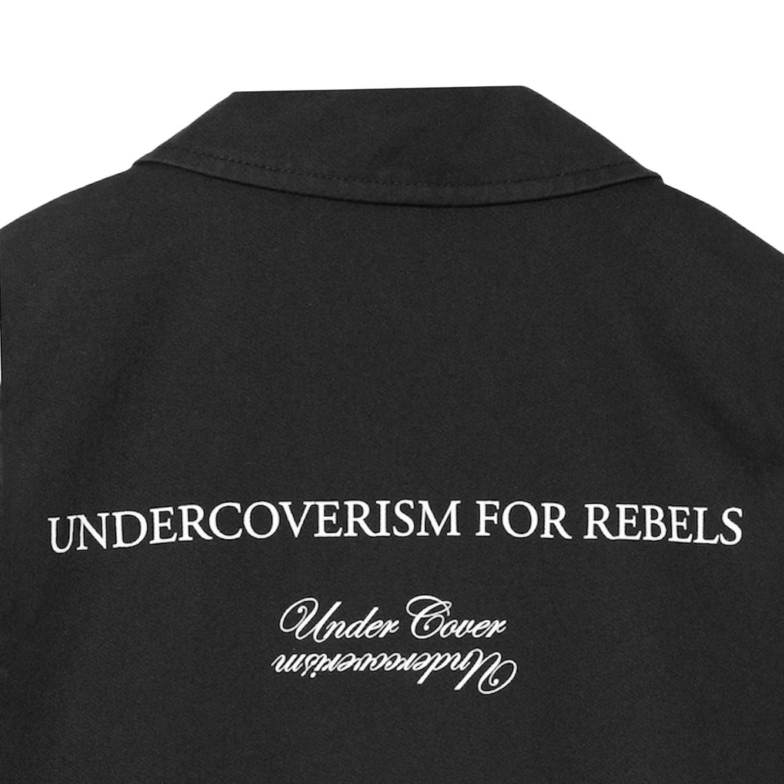 [UNDERCOVER]CoカツラギバイオウォッシュコーチJKT UISM FOR REBELS/BLACK(UP1F4202)