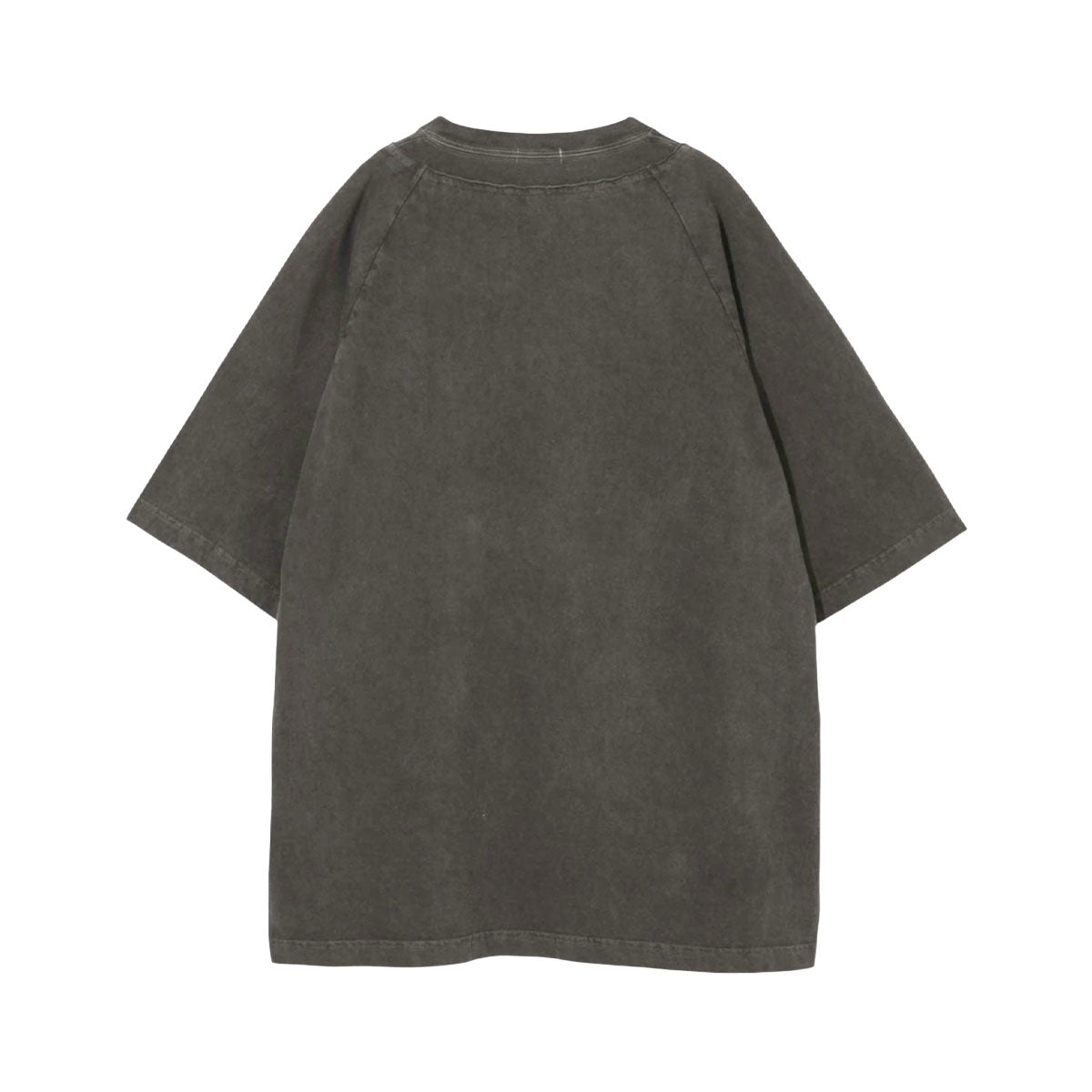 UNDERCOVER]ピグメント度詰天竺衿切替半袖ラグランTEE I hear