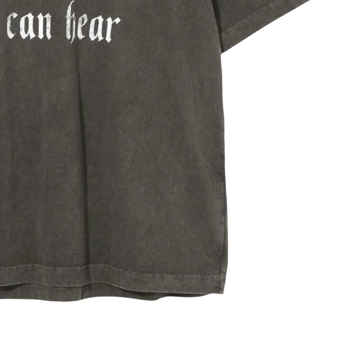 UNDERCOVER]ピグメント度詰天竺衿切替半袖ラグランTEE I hear