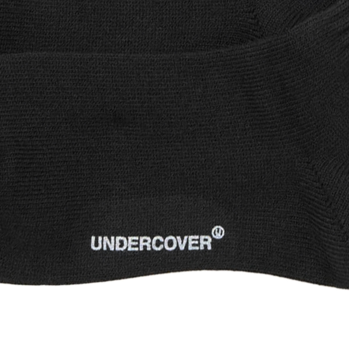 UNDERCOVER]JQリブソックス I hear more than you can hear/BLACK