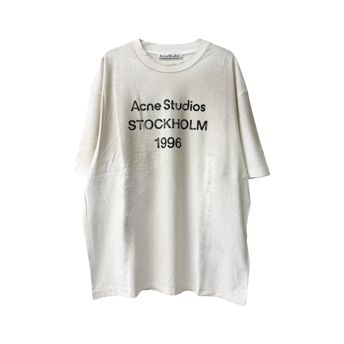 【新作】SALSATION WEAR TOPS！Dirty white ACNE STUDIOS]T-SHIRT/DIRTY WHITE(UX-TSHI000013) – R&Co.