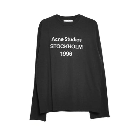 [ACNE STUDIOS]LS T-SHIRT/FADED BLACK(UX-TSHI000016)