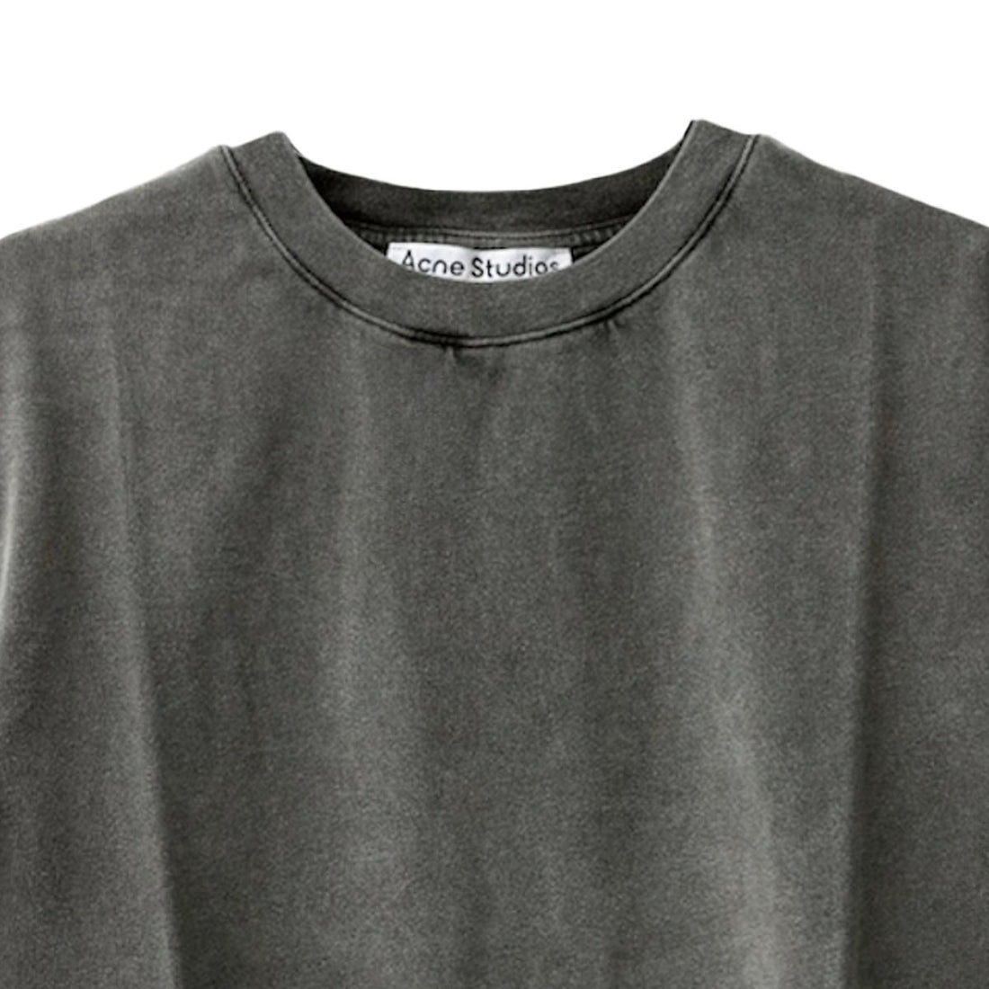 [ACNE STUDIOS]T-SHIRT/FADED BLACK(UX-TSHI000126)
