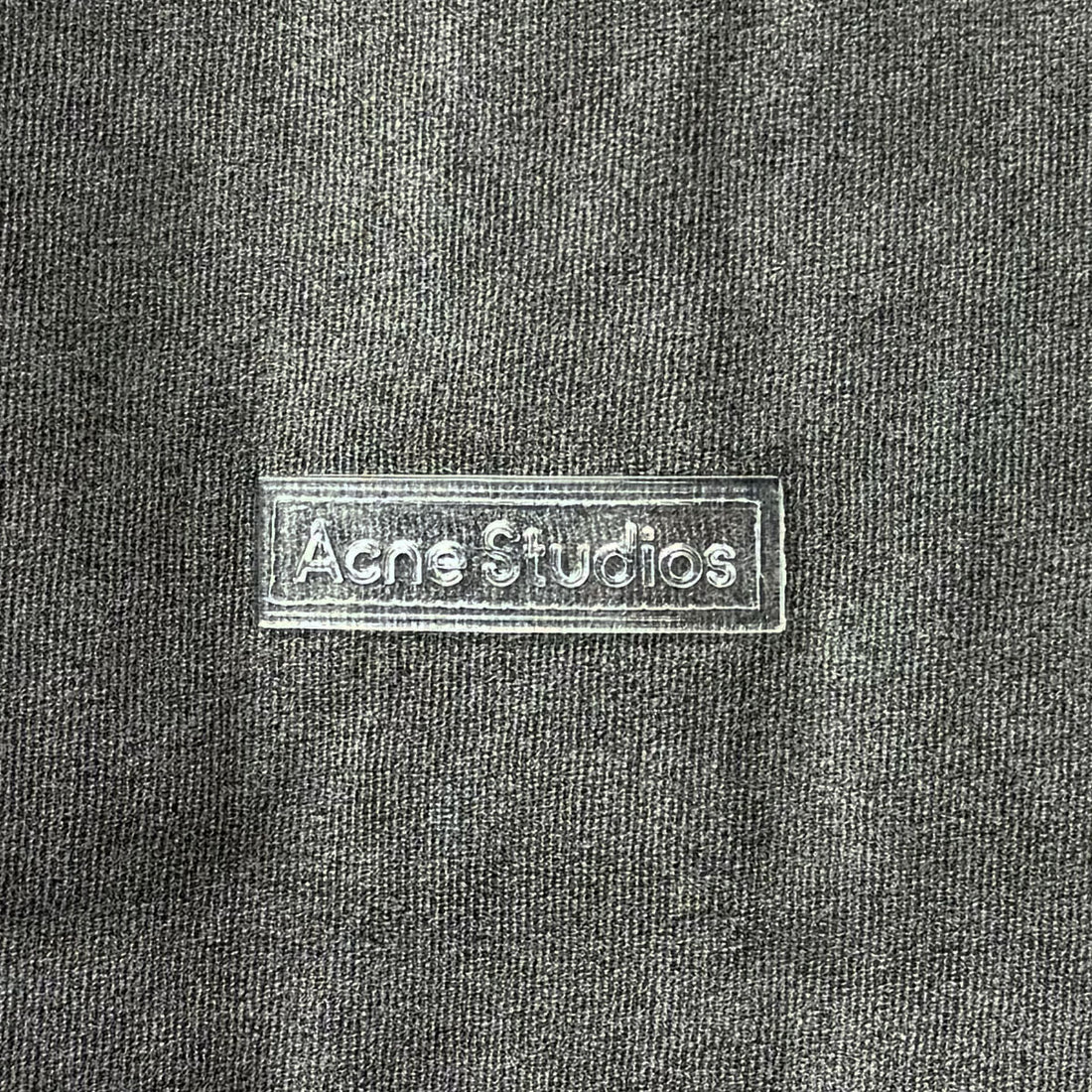 [ACNE STUDIOS]T-SHIRT/FADED BLACK(UX-TSHI000126)