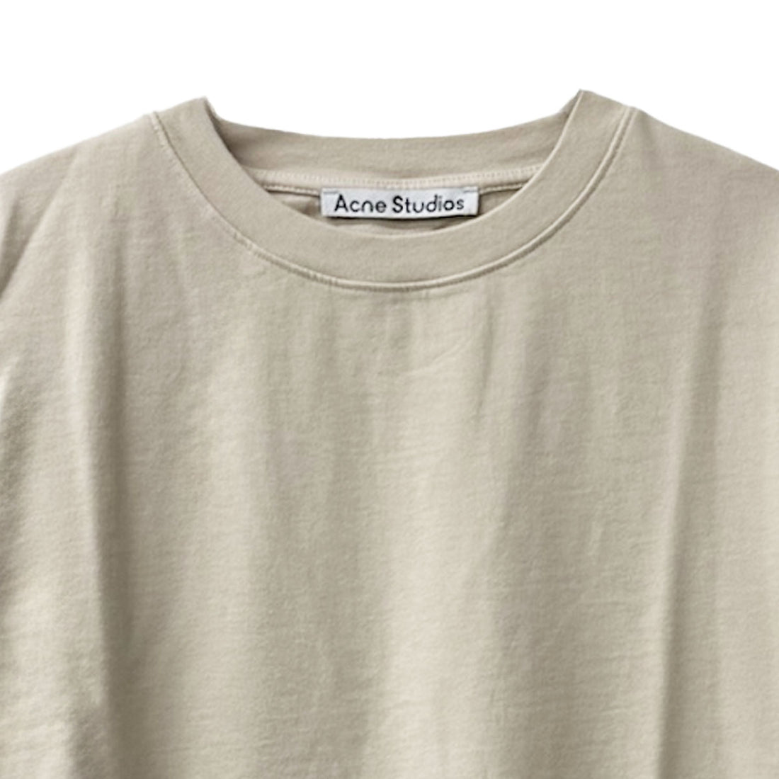 [ACNE STUDIOS]T-SHIRT/LIGHT TAUPE(UX-TSHI000126)