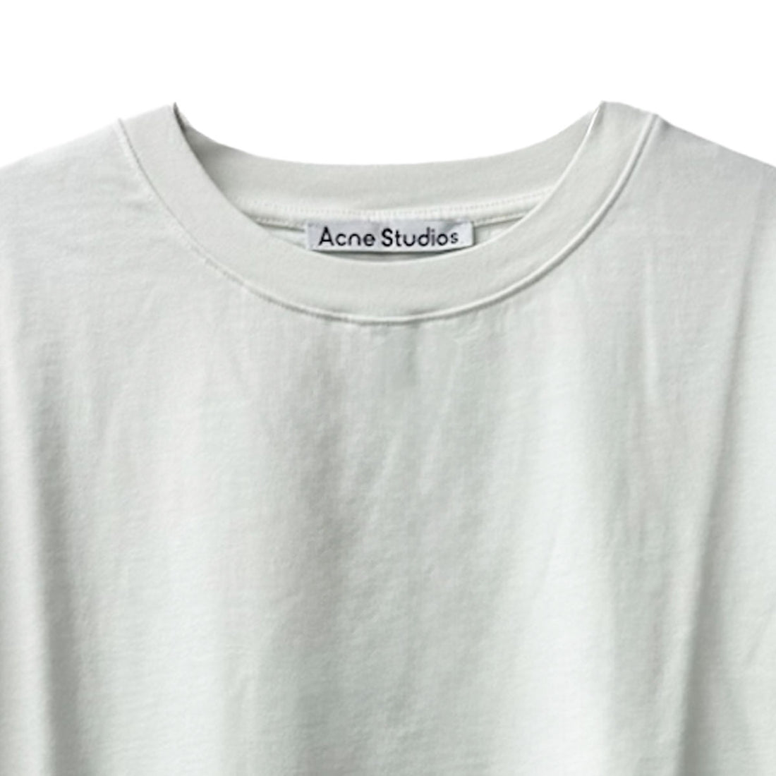 [ACNE STUDIOS]T-SHIRT/ICE WHITE(UX-TSHI000126)