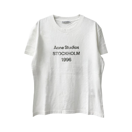 [ACNE STUDIOS]T-SHIRT/OFF WHITE(UX-TSHI000180)