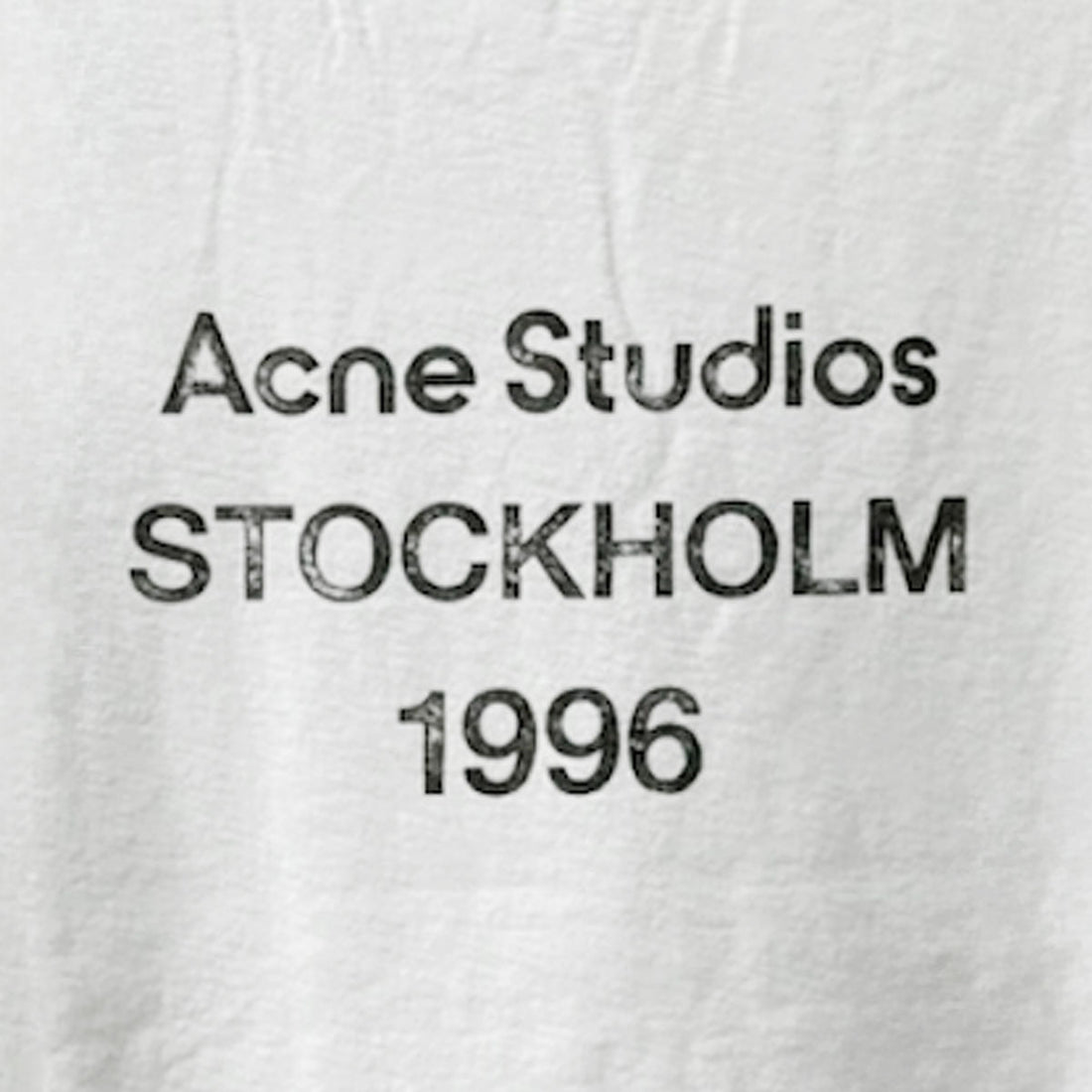 [ACNE STUDIOS]T-SHIRT/OFF WHITE(UX-TSHI000180)