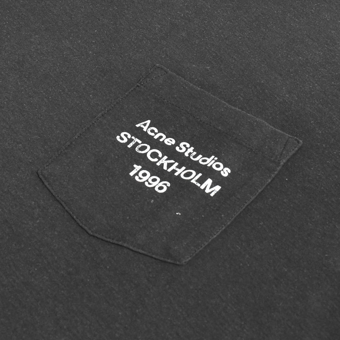 [ACNE STUDIOS]L/S T-SHIRT/FADED BLACK(UX-TSHI000237)
