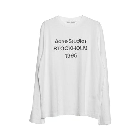 [ACNE STUDIOS]LS T-SHIRT/OFF WHITE(UX-TSHI000286)
