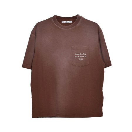 [ACNE STUDIOS]T-SHIRT/CHOCOLATE(UX-TSHI000289)