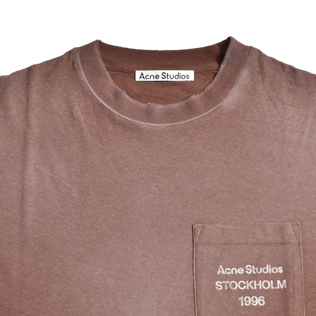 [ACNE STUDIOS]T-SHIRT/CHOCOLATE(UX-TSHI000289)