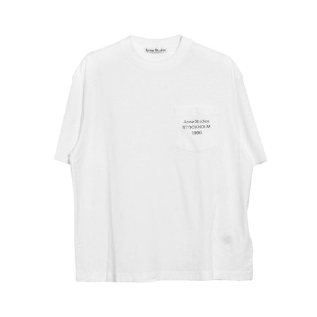 [ACNE STUDIOS]T-SHIRT/OFF WHITE(UX-TSHI000290)