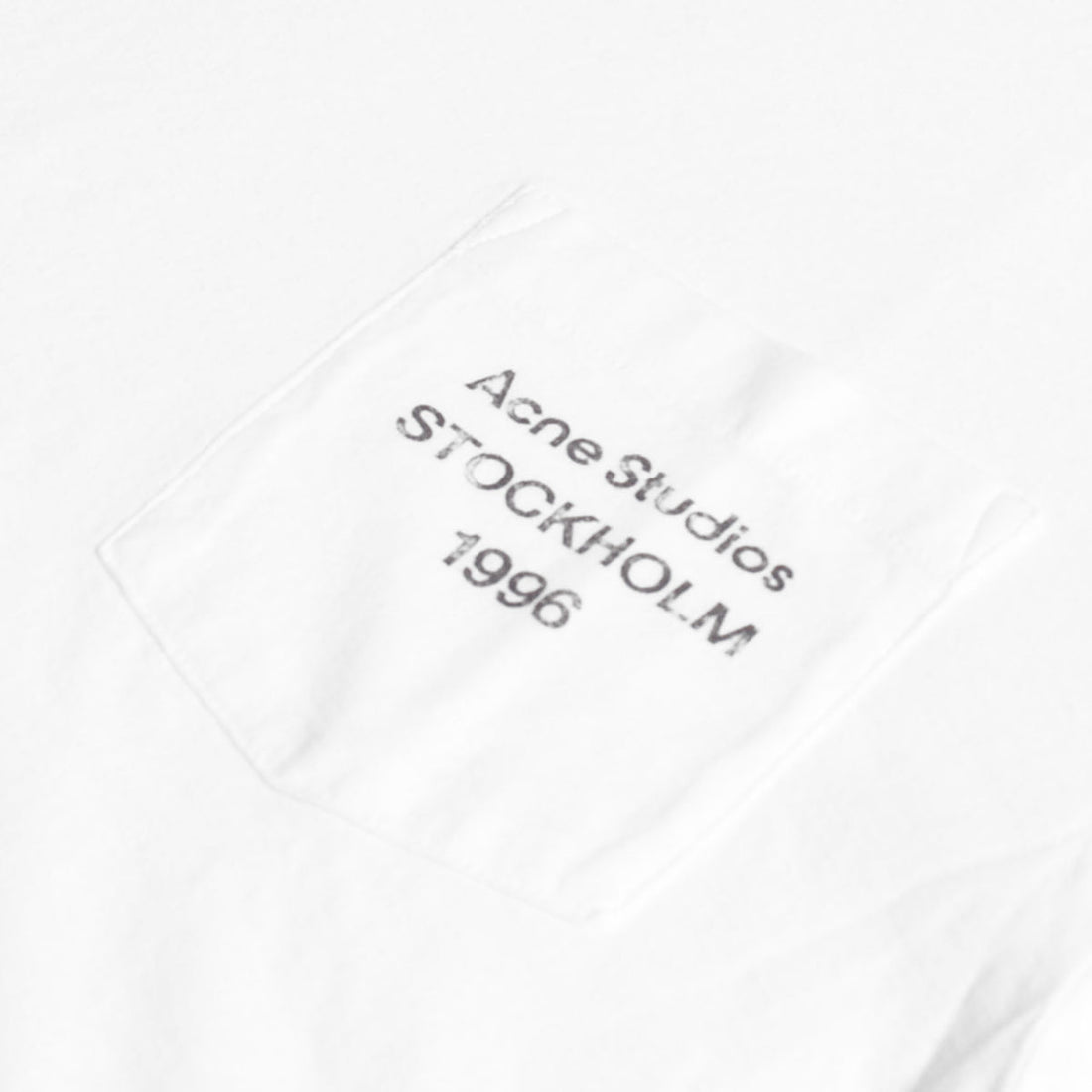[ACNE STUDIOS]T-SHIRT/OFF WHITE(UX-TSHI000290)