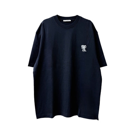 [ACNE STUDIOS]T-SHIRT/NAVY(UX-TSHI000291)