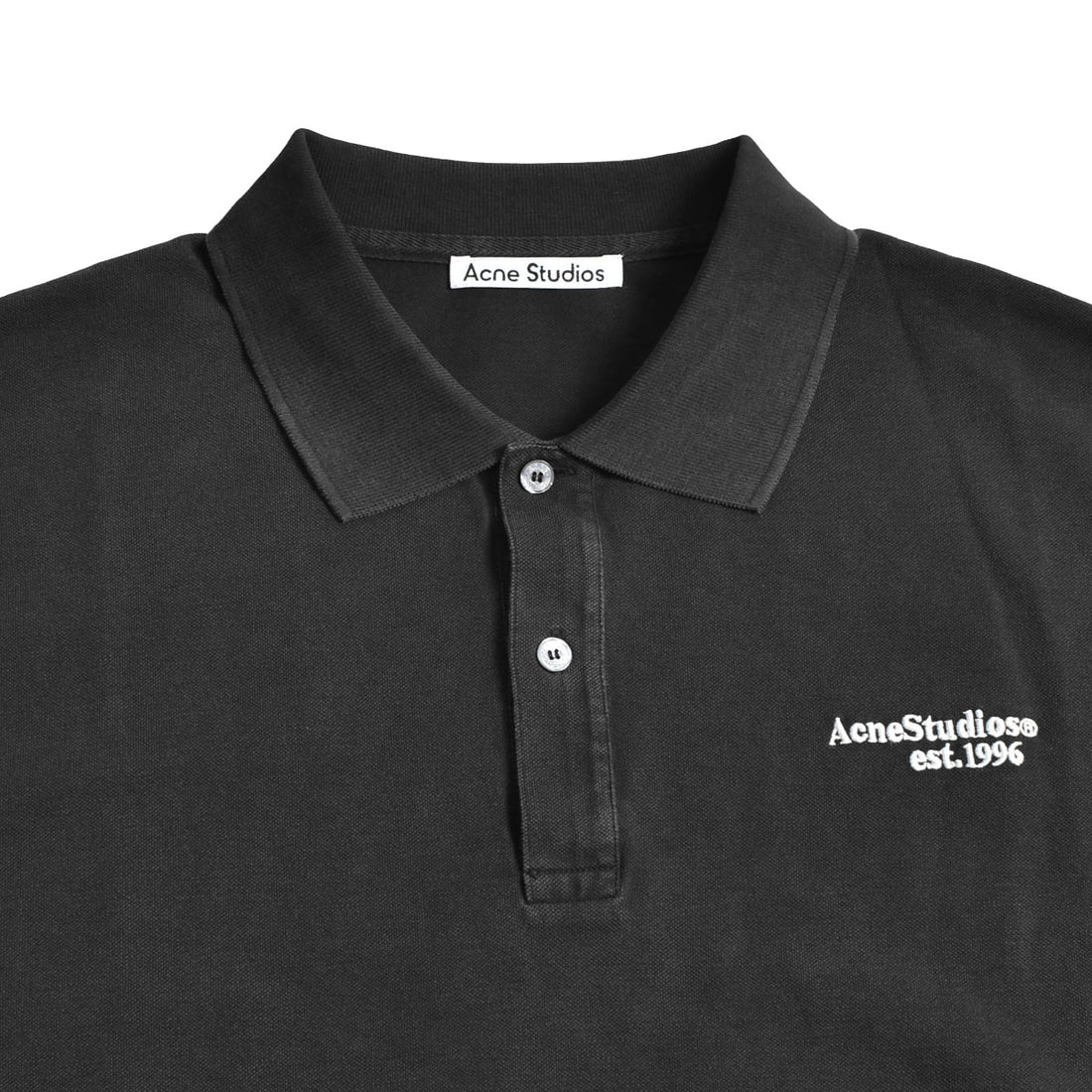 [ACNE STUDIOS]POLO SHIRT/BLACK(MN-TSHI000689)
