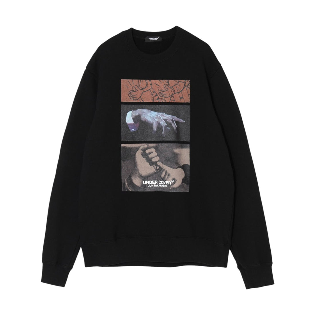 [UNDERCOVER]SWEAT THREE HANDS(UC2F4892-1)