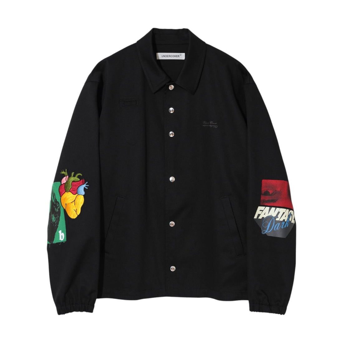[UNDERCOVER]T/CツイルストレッチエルボーコラージュパッチコートJKT(UP2F4205)