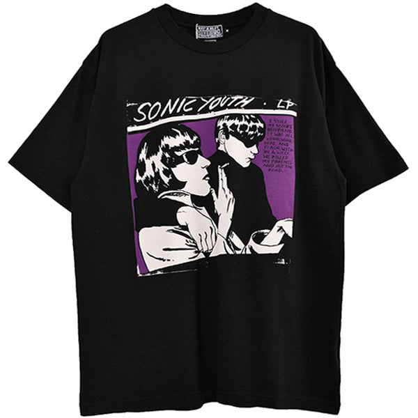 SONIC YOUTH/’GOO’2TONE Tシャツ/BLACK(02221CT26)