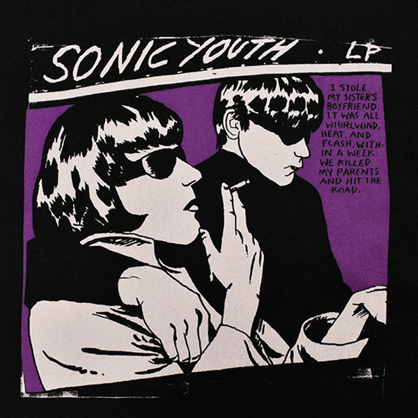 SONIC YOUTH/’GOO’2TONE Tシャツ/BLACK(02221CT26)