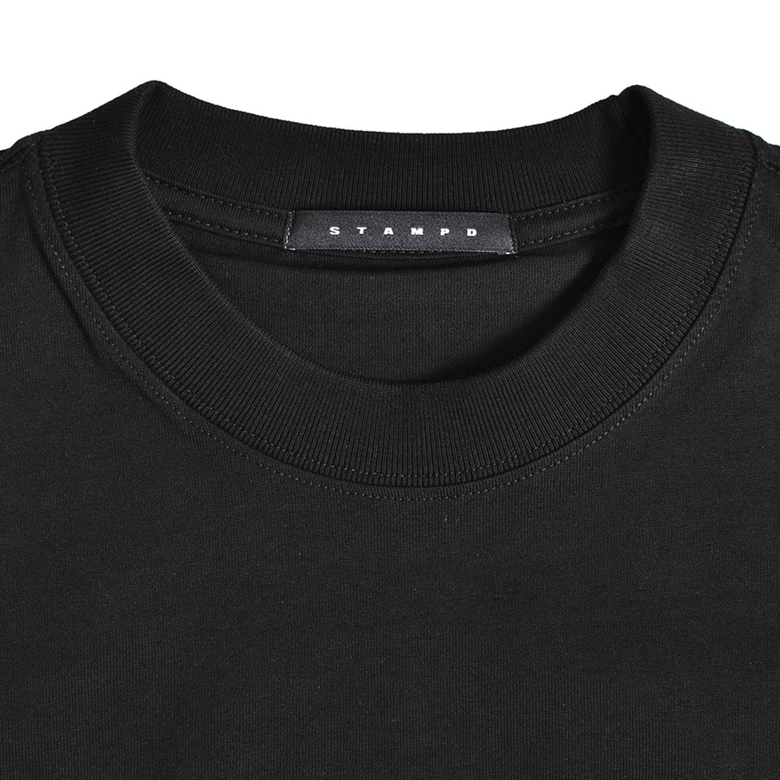 [STAMPD] Checked Out Relaxed Tee/BLACK(SLA-M3049TE)
