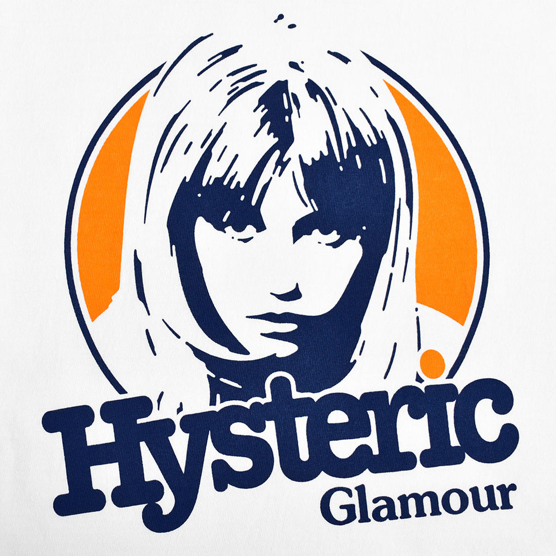 [HYSTERIC GLAMOUR]GOOD VIBRATIONTシャツ/WHITE(02231CT04)