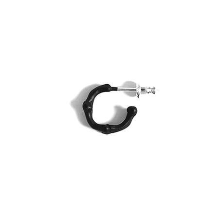 [TAKAHIROMIYASHITA TheSoloIst] bone shaped earrings.-S- (9mm) (sa.0031SS23)