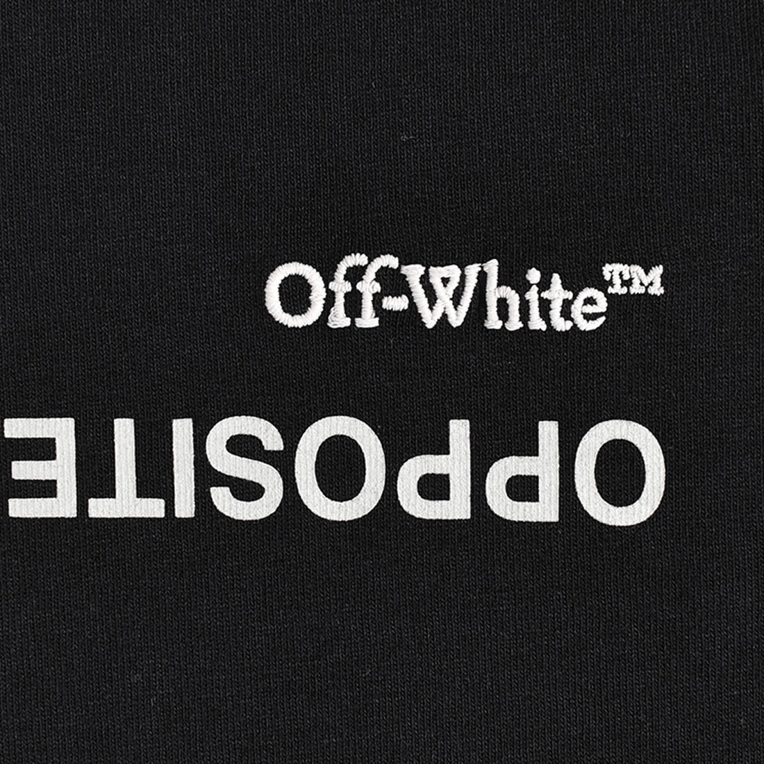 [Off-White]SPIRAL OPP OVER S/S TEE/BLACK(OMAR23-RTW0031)