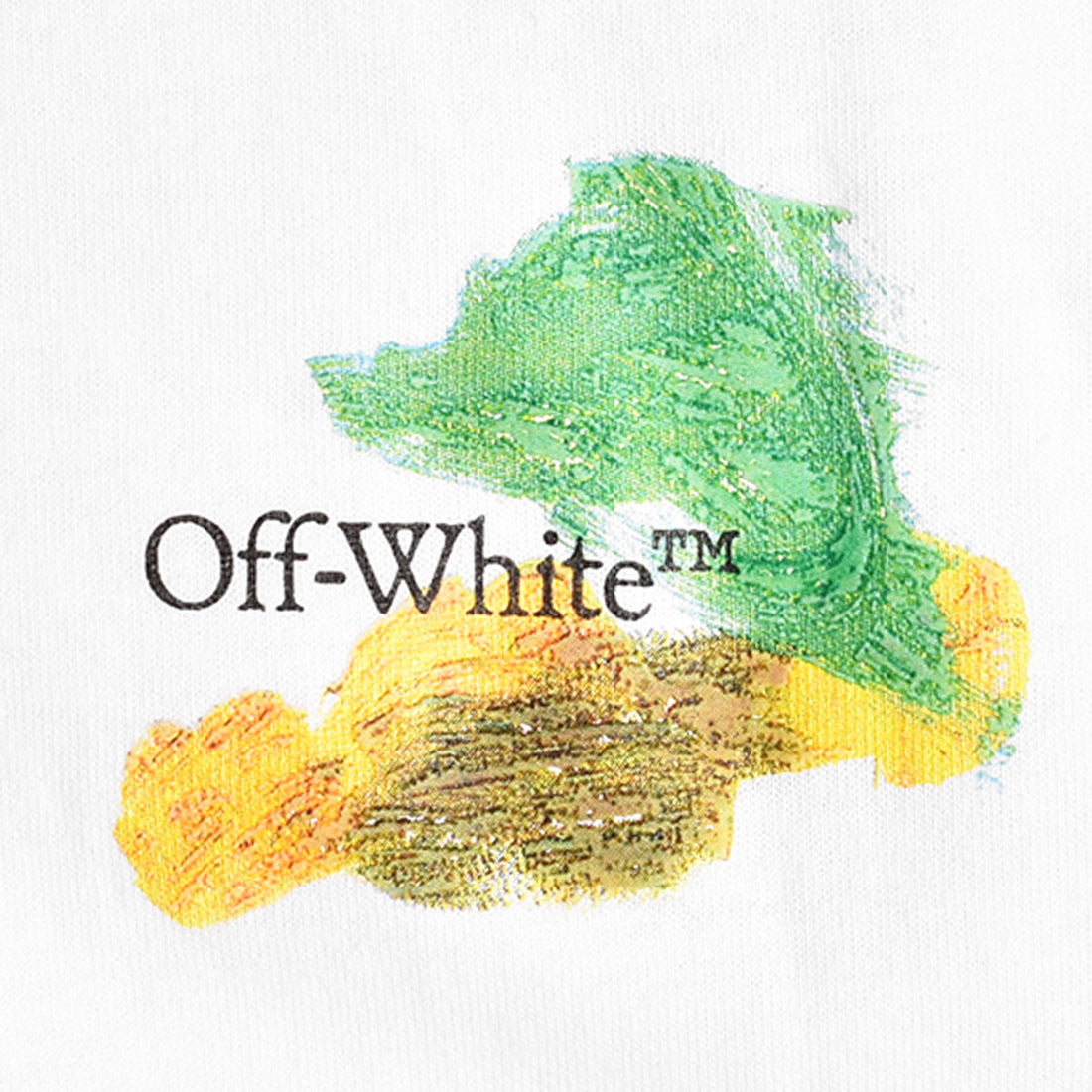 [Off-White]BRUSH ARR OVER SKATE S/S TEE/WHITE(OMAS23-RTW0035)