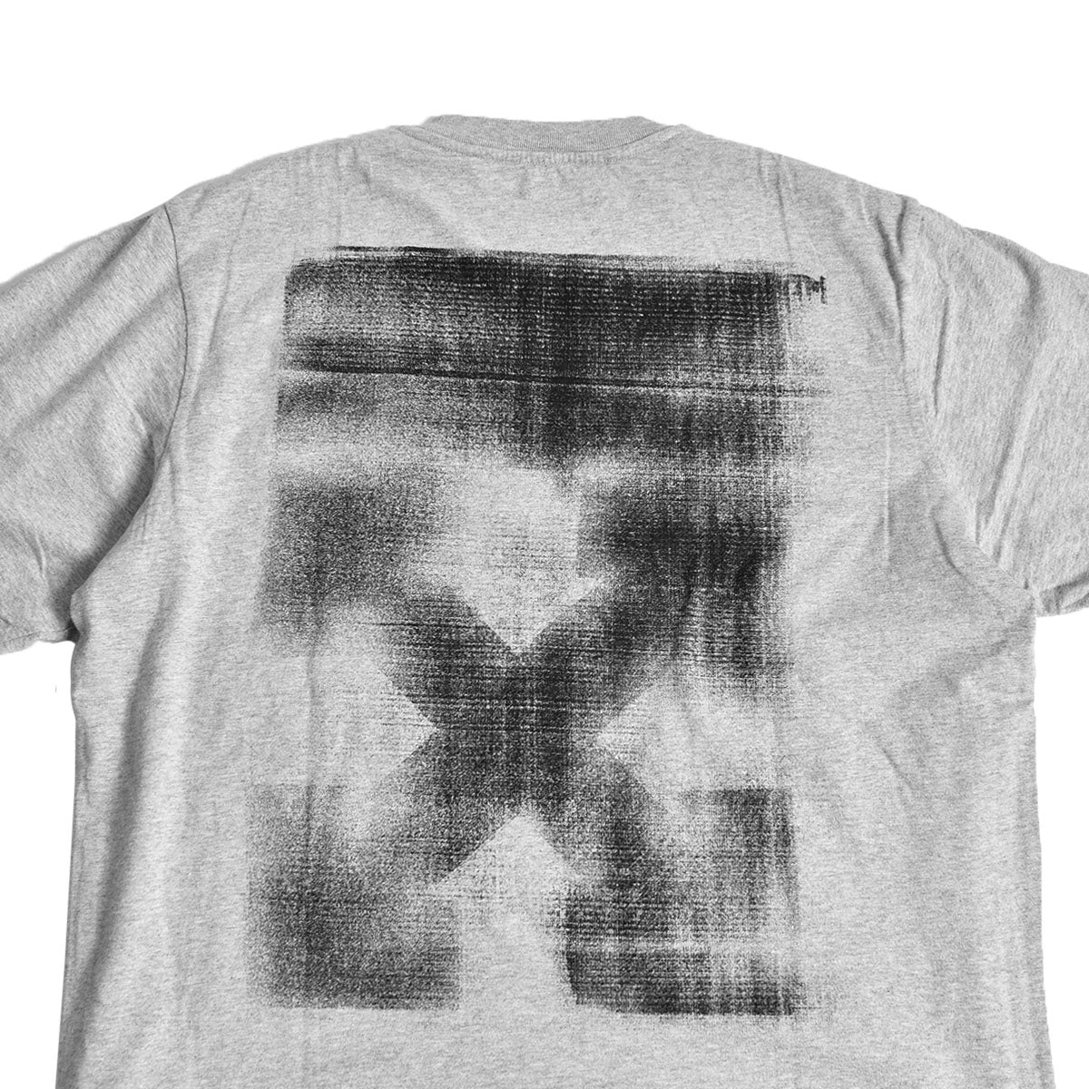 Off-White]JUMBO ARROW DOUBLE L/S TEE/GRAY(OMAS23-RTW0062