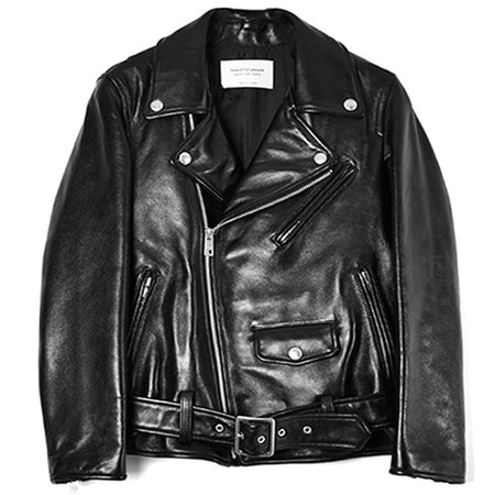 vintage leather THE/ a riders jacket/BLACK(1001402521)