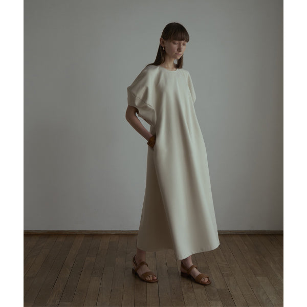 LANTERN SLEEVE FLARE ONE PIECE/IVORY(12112-5292) – R&Co 