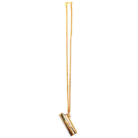 [AMBUSH] LOGO LIGHTER CASE NECKLACE/GOLD(12112601)