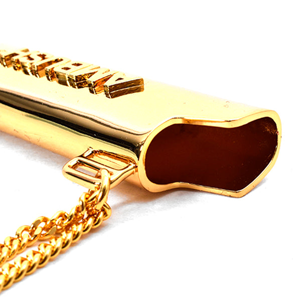 [AMBUSH] LOGO LIGHTER CASE NECKLACE/GOLD(12112601)