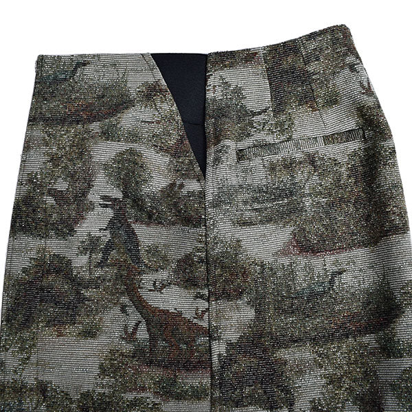 goblin jacquard low rise tight skirt/OLIVE(1325107008)