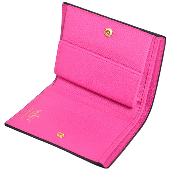 FLAP FRENCH WALLET | VLOGO SIGNATURE | V/PINK(1W0P0R39SNP)
